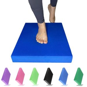 Yoga Mats Soft Balance Pad TPE Yoga Mat Foam Exercise Pad Thick Balance Cushion Fitness Yoga Pilates Balance Board for Physical Therapy 231206