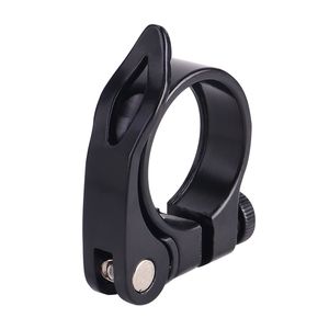 31,8mm / 34,9 mm snabba utsläppssitstolpe Kläm aluminiumlegering MTB Mountain Bike Cycling Saddle Seat CLAMP QR Style Bicycle Part