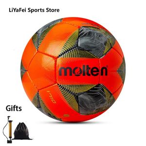 Bolas fundidas tamanho 3 4 5 bolas de futebol para crianças jovens adultos jogo treinamento futebol ao ar livre indoor futsal bolas saco de bomba de ar 231206