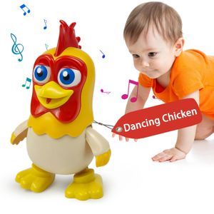 豪華な人形La Granja de Zenon Chicken Baby Toys Dancing Bartolito Toddlers with Music Kids Interactive Early Learning Educatio 231207