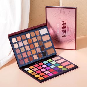 OKRĘCIA OKREGOWE PREATY 68 KOLORY Profesjonalna paleta makijażu prasowa matowa brokat cień do powiek Wodoodporny długotrwały pigment Shimmer Nude 231207