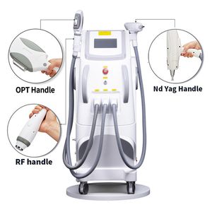 Ny trending Produkt 3 i 1 OPT IPL RF ND YAG Permanent Laser Hair Removal Tattoo Removal Beauty Equipment