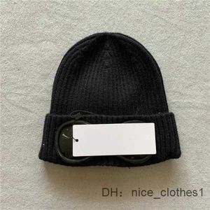 Beanie / Skull Caps Designe Caps Beanies Winter Glasses Hat Men CP Ribbed Knit Lens Beanie Hip Hop Chapéus de malha Stones Island CP Hat Monclair Hat 8JG3