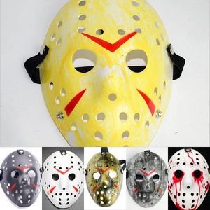 Maschere di Jason Terrorista Adulti Spaventoso Halloween Cosplay Festival Party Voorhees Maschera di teschio 13th Horror FMT2067