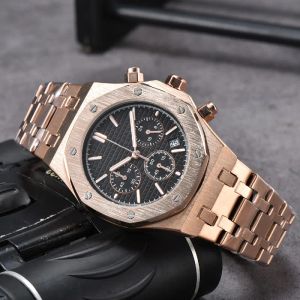 AP s Wrist Watches for Men 2024 New Mens Watches All Dial Work Quartz Watch High Quality Top Luxury Brand Chronograph Clock watch band Men Fashion A010