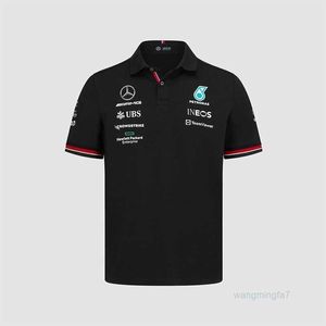 Herr t-shirts som kör kläder 2023 F1 McLaren Racing Motorcykel Herrpolo-skjorta snabb torr mountainbike cykling kostym sommaren kort ärm t 01jb