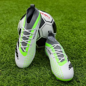 Модельные туфли F888 Сверхлегкие мужские футбольные нескользящие газонные бутсы для детей Тренировочные футбольные бутсы TFFG Chuteira Campo 3545 231207