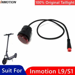 Skate Accessories Original Taillight Parts för InMotion L9 S1 Kickscooter Foldbar Smart Electric Scooter Skate Hoverboard Bakre ljustillbehör 231206