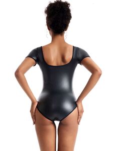 Biancheria intima elasticizzata a maniche corte da donna a forma di U Problemi del corpo Camicia con pantaloni a forma di camicia con bordino in vita