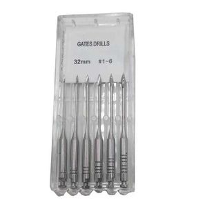 Fabrikspris 28mm 32mm högkvalitativa tandläkare borrar peeso reamers endodontiska filer 6 st/pack