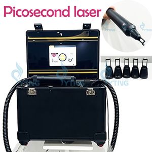 Q Switch ND YAG LASER Tatttoo Borttagning Picosekund Pigment Borttagning Fräknad Borttagning Skin Föryngring Pico Laser Machine