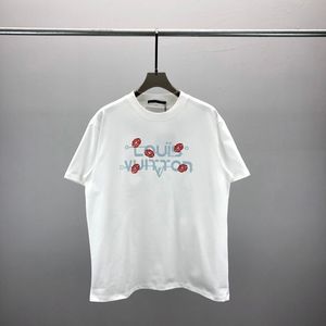 デザイナーニュートップサマールーズTシャツファッションカジュアルシャツラグジュアリー衣料品かわいいシャツメンズレディース高品質のニュートラルカップルTシャツSS58