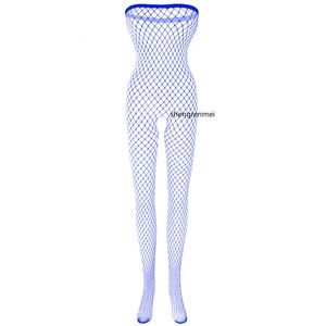 Semplici Uomini Lingerie Uomo Esotico Sexy Tube Top Grande Maglia Intimo Porno Crotchless Indumenti Da Notte Scava Fuori Bodystockings Dropshipping