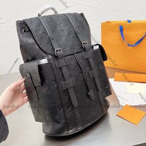 Zaino da uomo di alta qualità Borsa a tracolla di lusso da donna Borsa da viaggio da uomo Zaino da viaggio in tela rivestita stampata Cartella in pelle Zaino per computer Borsone