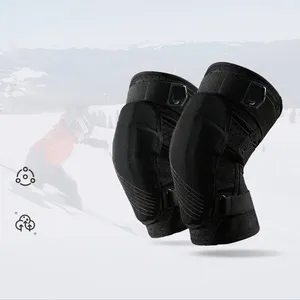 Diz Pedler 1 Çifti HX37 Dağ Bisikleti Hafif MTB Kneepads Snowboard Koruyucu