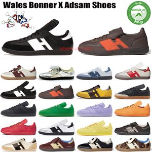 Wales Bonner Pony Tonal Cream White Silver Core Black SPORTY Rich Designer Skate Shoes Red White Green Men Women Sports Low Sneakers 36-45