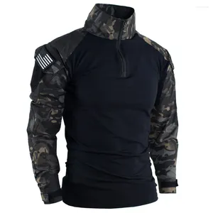 Yarış ceketleri kamuflaj softair ABD ordusu savaş üniforma askeri gömlek kargo cp multicam paintball pamuk taktik giyim