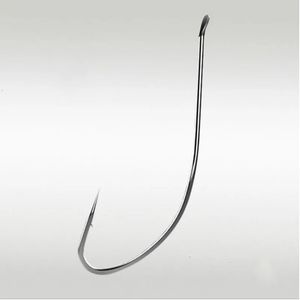 Fiskekrokar fiskekrokar grossist av bulk 2000 st långt skafthandtag Barbed Fish Hook Earthworm Crucian Carp Light Mouth Pesca Fishhooks 231204