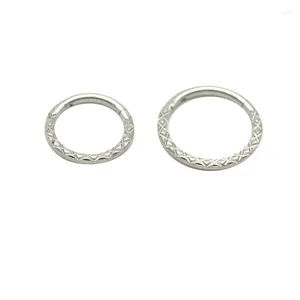 Studörhängen G23 Titansegment Ringklickare Näs kropp Piercing smycken Hoop örhänge 8mm öron tragus