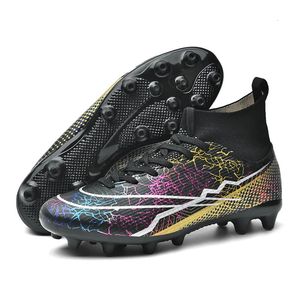 Dress Shoes Men Football Big Size Outdoor Sports Lace Up Training Sneakers Turf Soccer Boots for Children Fast 231207