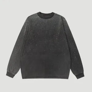 Herr t-skjortor bl Spring Fall High Quality Star Stjärnspostdiamant Craft Fashion Långärmad t-shirt Sweatshirt