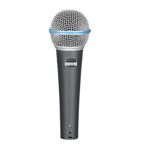 Microfoni Beta58A Microfono dinamico cablato portatile da studio per canto Registrazione vocale Voce Microfono da gioco Computer Drop Delivery Elec Dhtn5