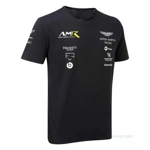 Herren T-Shirts Laufbekleidung F1 Formel 1 Aston Martin 3D-Rennanzug Mode Street Trend Simple 202 Zayj