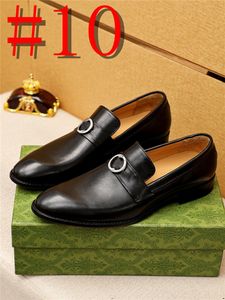 40Modelo Designer Vestido Sapato Masculino Casual Homem Sapato Mocassins de Couro para Homens Sapatos Clássicos Vermelho Plus Size Casual Masculino Luxuoso Vestido Sapatos Escritório Negócios