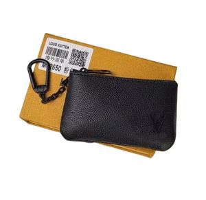 最高品質のファッション4色キーポーチコイン財布ダミエレザーホールドクラシック女性男性ホルダー小さなジッパーキーウォレットボックスとダストバッグ