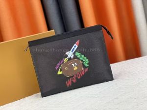 Luxus-Geldbörse, Designer-Blumen-Clutch-Taschen für Mädchen, Damen, erstklassige Mode-Taschen, weiße Blumen-Brief-Geldbörse, Handgelenk-Geldbörse, Reißverschluss-Handtaschen, echte Ledertasche 0010