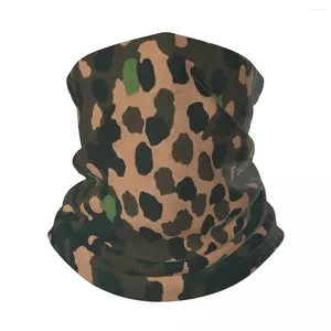 Lenços Pea Dot Camo Camuflagem Exército Lenço Quente Unissex Pescoço Gaiter Winter Headband Wrap