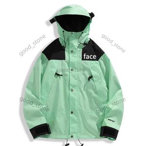 Projektant Northface Puffer kurtka Modna odzież wierzchnia wierzchnia wietrzna Northface List Letter Windbreaker Duża wodoodporna kurtka północna kurtka 7 UFEM