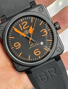 U1 Designer Top AAA Super Men Watch Automatyczne zegarek mechaniczny Bell Brown Clack Black Ross Gumowe zegarek