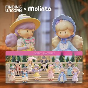 Blind box Finding Unicorn Molinta Back To Rococo Series Mystery Box Model Action Anime Figures Caja Misteriosa Random Guess Bags Figure 231207