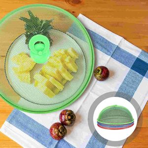 Dinnerware Sets 3 Pcs Cover Wire Holder Strainer Plant Tent Reusable Dust Covers Micro-wave Oven