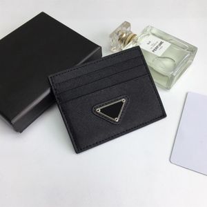 New Card Holder Wallet Ladies Men Pure High End Luxury Designer Belt Box256C