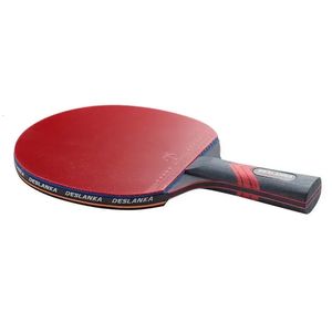 Bord Tennis Raquets Table Tennis Racket Professional Single Racket 7-stjärnigt 9-stjärnigt Carbon Competition High Bounce Table Tennis Racket Ping Pong Paddel 231207