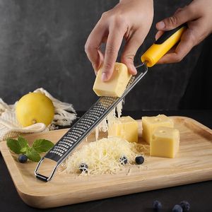 Cheese Tools Handheld 304 Stainless Steel Cheese Grater Multi Purpose Sharp Vegetable Fruit Tools Cheese Shavings Planer Kitchen Accessories 231207