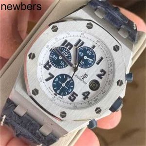 Мужские часы Audemar Pigue Apf Factory Swiss Royal Oak Offshore серии Audpi, мужские модные тенденции, кварцевые Piglet 26170stood305cr01, темно-синий временной код St # 424 WN-XUXSRGYR