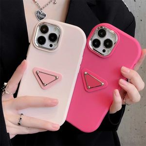 Designer Fashion 15promax Phone Cases Mens Womens Silicone Phone 15pro 14 12 13 Letter Iphone Case Full Cover Mobile Phone Cases