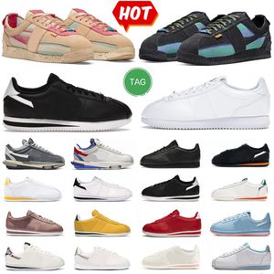 Cortez Shoes Designer Cortez 4.0 Tênis de corrida Iron Grey University Red Cortez sp x Union Off Noir Sesame Light Smoke Grey Stranger Trainer Tênis para homens e mulheres