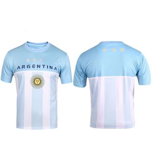 Other Sporting Goods Argentina Soccer Jersey Fans Version Uniform National Team Football Shirt Camiseta de 231206