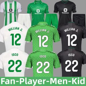 Reals Betiss Jersey 23 24 I S C o Betiss Fan Männer Kid Football Kits Uniform Willian J Home Alway