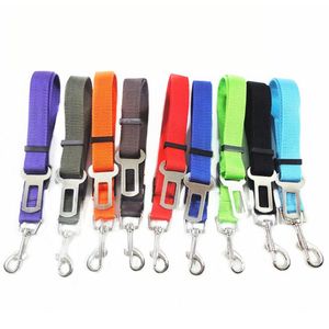 Adjustable Pet Dog Cat Seat Belt Safety Strap Collars Vehicle Tether Car Harness CCJ2068