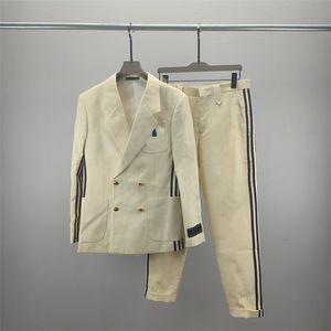 #1 designer mode man kostym blazer jackor rockar för män stylist brev broderi långärmad casual party bröllop kostymer blazers 0010