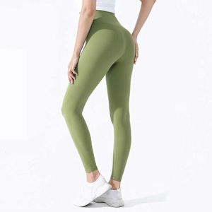 Lu Lu Pant Yoga Outfit Classic Fitness Women Sport Justera Lemon Pant Solid Color 25 