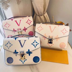 Projektantka Crossbody Torba torebka torebka luksusowa najwyższej jakości designerka torby dla kobiet małe kwadratowe torby swobodne wszechstronne torba na ramię