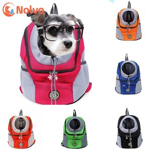 Dog Pet Backpack Big Bag Breathable Carrying Mesh Casual Outdoor Travel Small Backpacks For Cat 231206