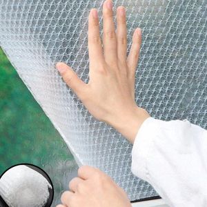 Cortina de 4mm para ventana, película de espuma de sellado, puerta de vidrio para el hogar y aislamiento, calor para balcón a prueba de invierno