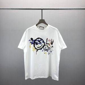 Designer ny topp sommar lös t-shirt mode casual skjorta lyxkläder gata söt skjorta herr damer hög kvalitet neutralt par t-shirt ss45